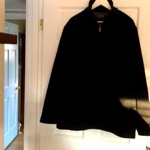 Men’s Black Wool Coat
